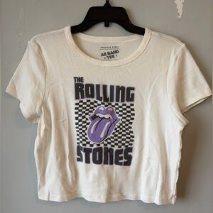 NWOT American Eagle Rolling Stones baby tee